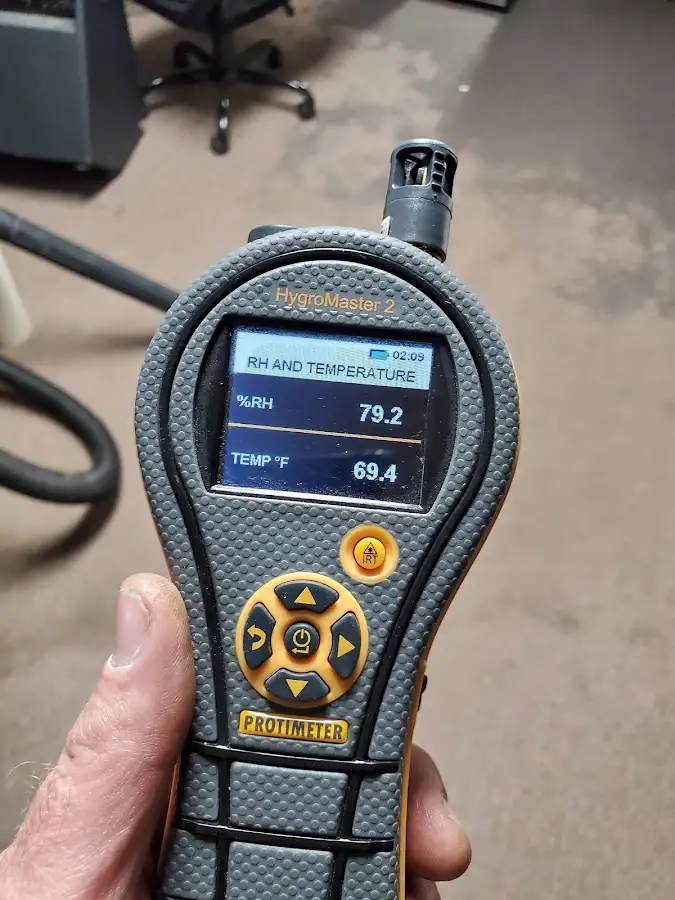 Moisture meter humidity assessment for Fire & Smoke Damage Restoration in Litchfield